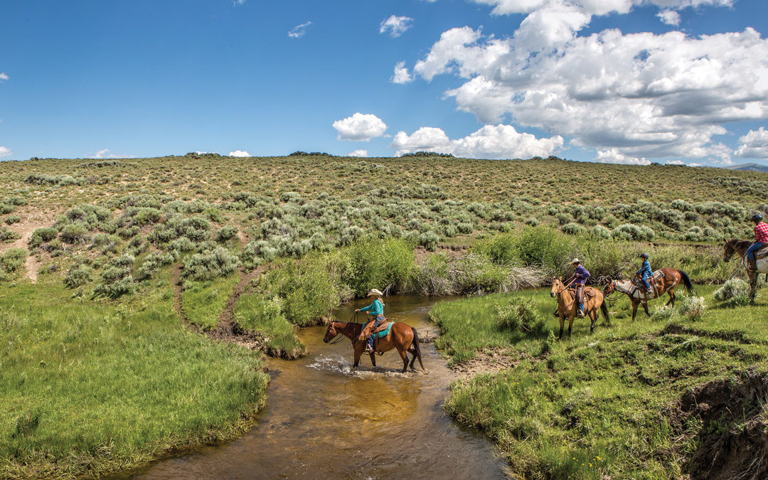 Saddle Up at Wyoming’s Lodge & Spa at Brush Creek Ranch